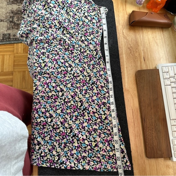 American Eagle Outfitters Floral Cutout Back Mini Dress - Picture 5 of 6